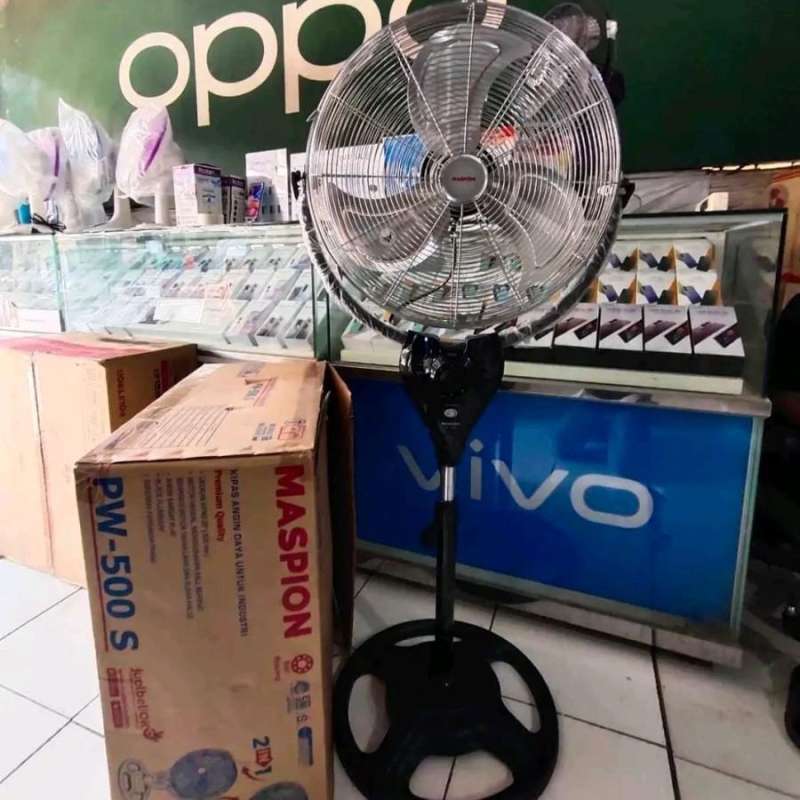 Jual Kipas Angin 20 Inch Maspion 2in1 Berdiri Dan Duduk Garansi Resmi 5
