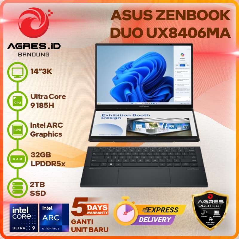 ほぼ未使用】ASUS Zenbook DUO 2024 UX8406【美品】（2024 Asus 