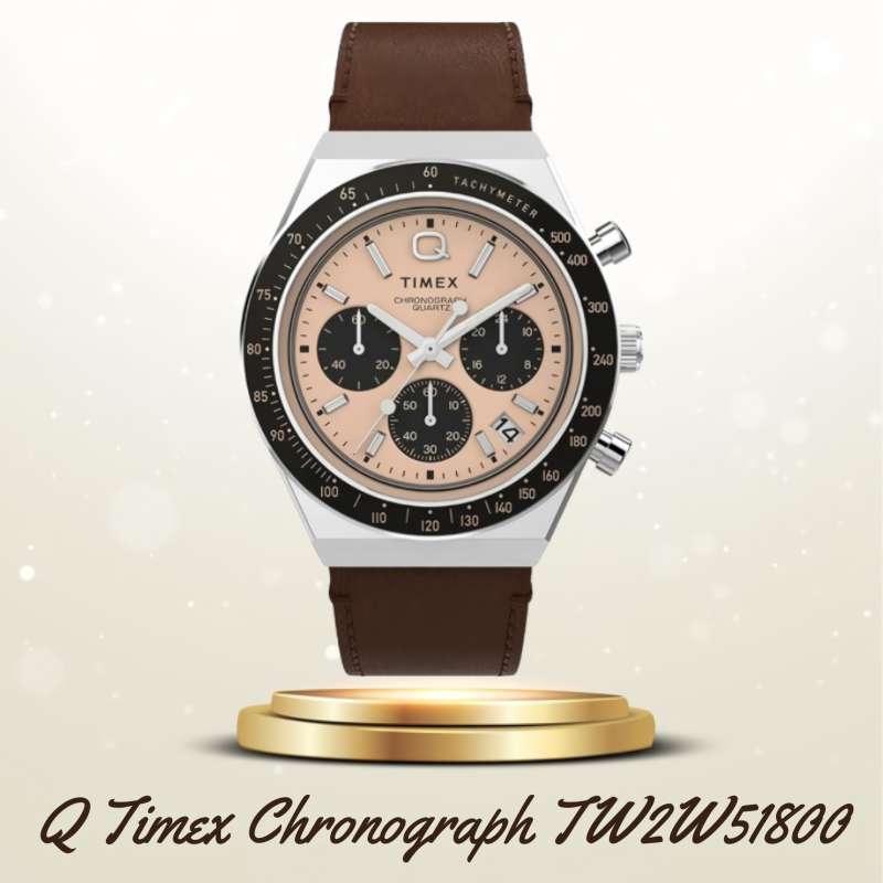 Q Timex Chronograph TW2W51800 Jam Tangan Pria Original