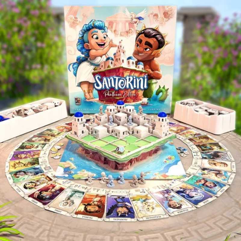 Jual Santorini Pantheon Edition Kickstarter Board Game | Boardgame Di ...