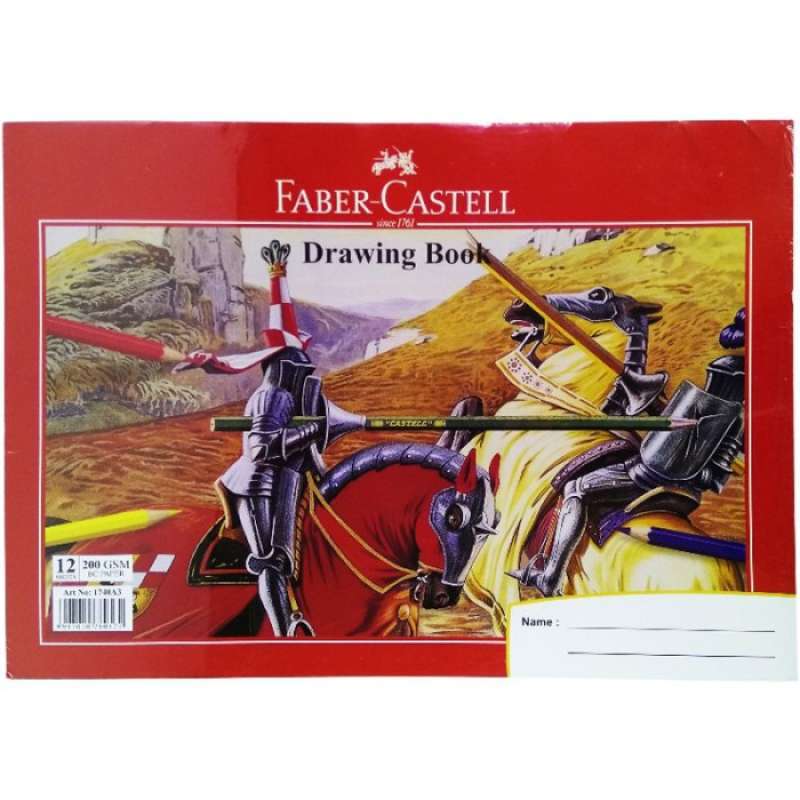 Jual Faber Castell Drawing Book A3 / Buku Menggambar Gambar A3 200gsm