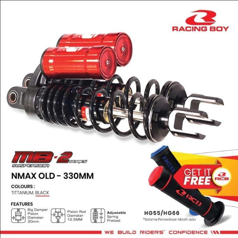 Promo Racing Boy Shockbreaker Mb-2 Series Yamaha Nmax Original Diskon ...