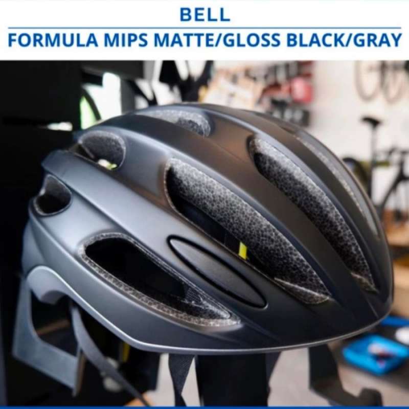 Jual Helm Sepeda Bell Formula Mips Roadbike - L Abu-abu Di Seller ...
