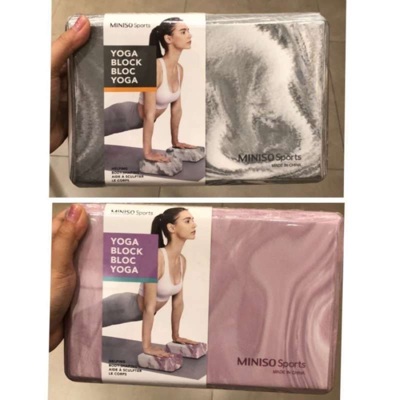 Jual Miniso Sports Ink Painting Series Yoga Block Balok Yoga Olahraga Abu abu Di Seller Tombstone Cengkareng Timur Kota Jakarta Barat Blibli