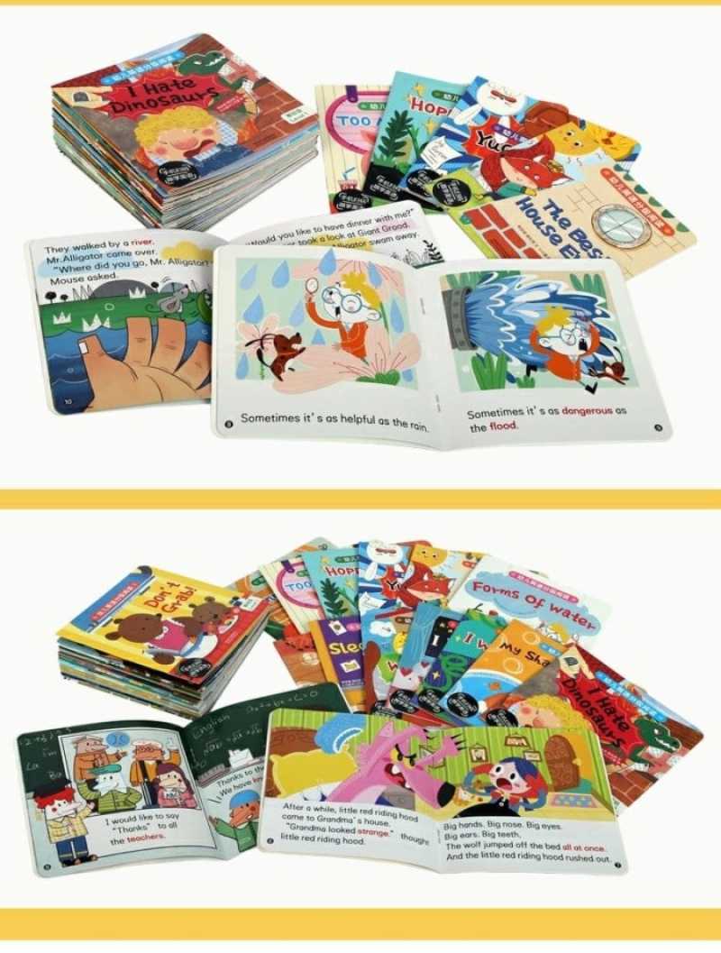 Promo 5 Bedtime Story Anak Bahasa English / Buku Cerita Anak Bahasa ...