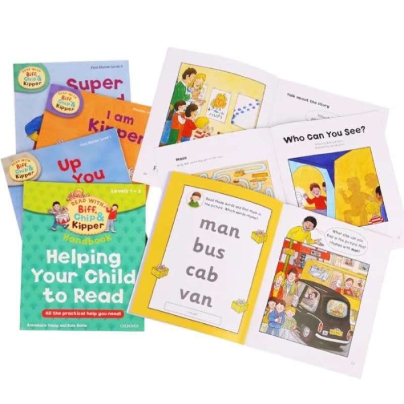Promo Oxford Helping Your Child To Read Level 1-3 Biff Chip Kipper ...