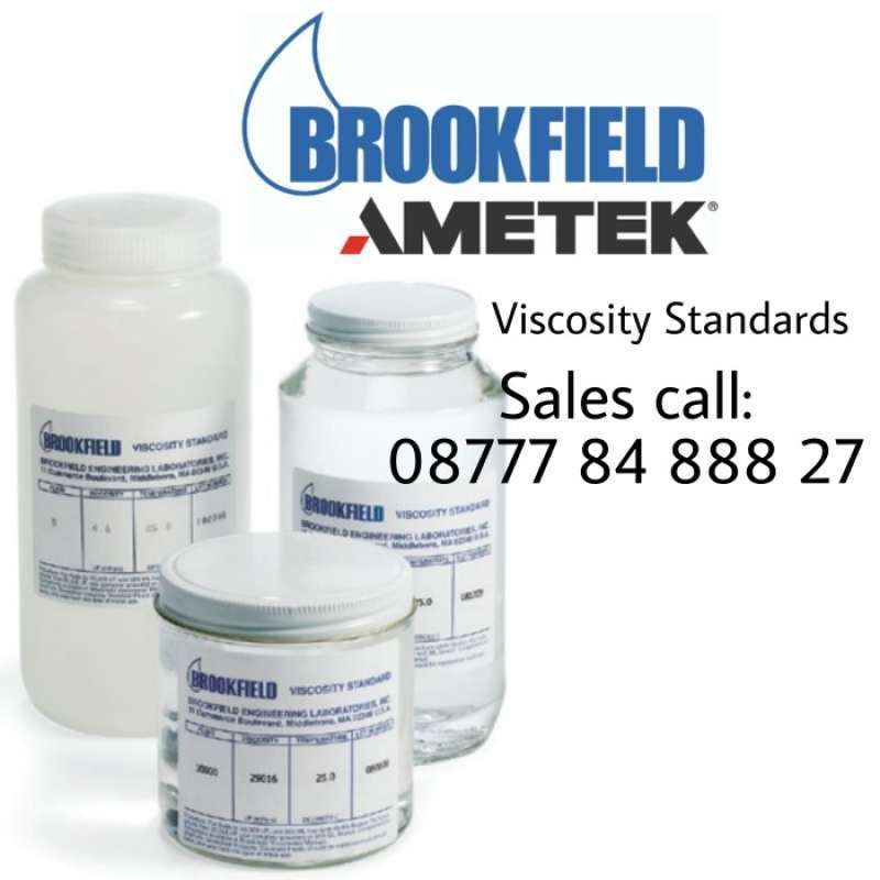 Promo Brookfield Viscosity Standards Cairan Kalibrasi Viscometer Diskon ...