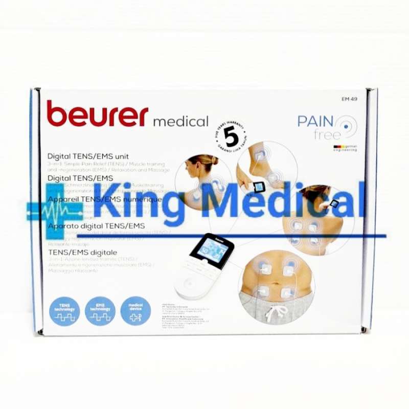 Promo Beurer Em 49 Tens Ems Digital Em49 Em-49 Alat Pijat Diskon 23% Di ...