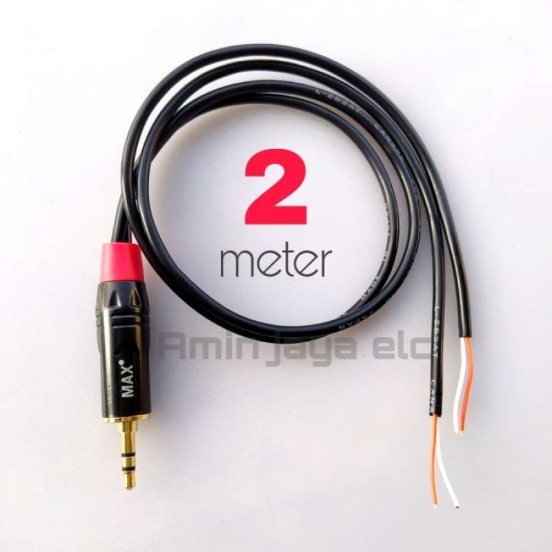 Promo Kabel Jack Speaker Jack 3,5 Stereo Kabel Speaker 2 Meter Diskon ...