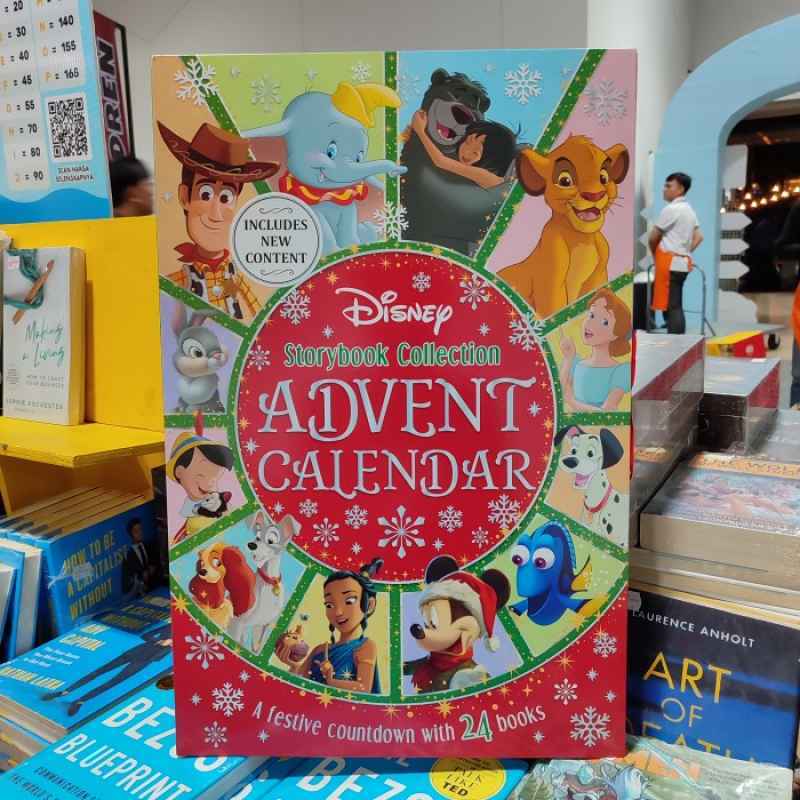 Promo Big Bad Wolf Books Advent Calendar Disney Storybook Collection