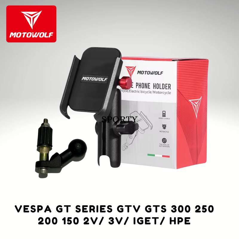 Promo Holder Hp Motor Vespa Matic Motowolf Lx S Sprint Primavera Gts ...