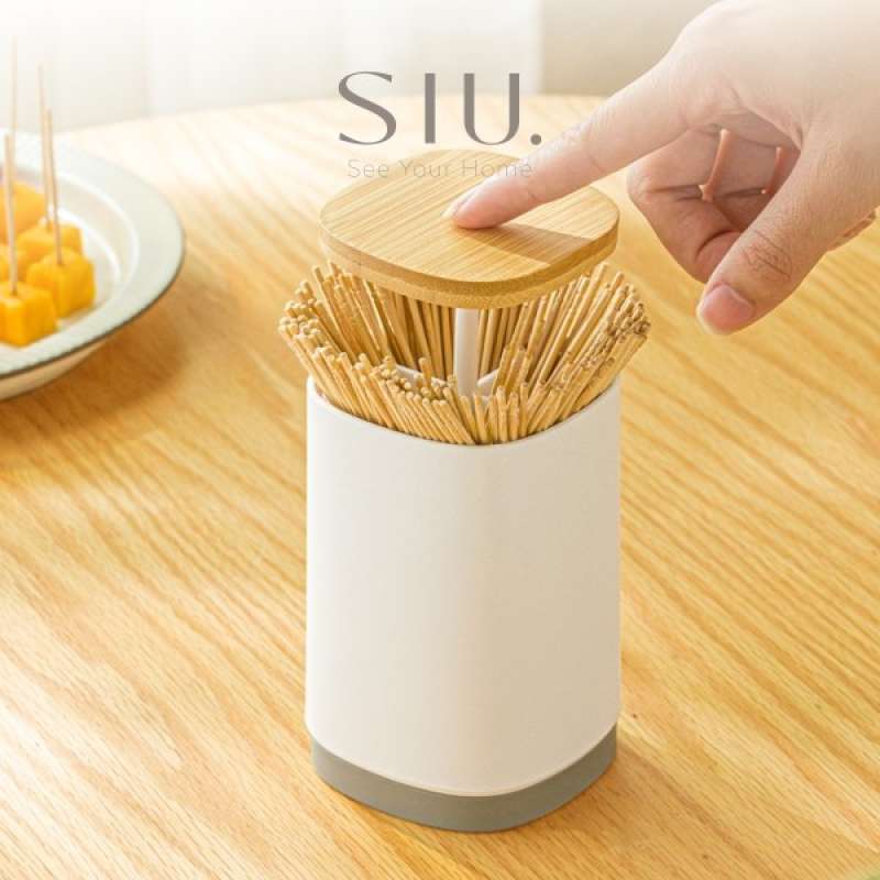 Jual Tempat Tusuk Gigi / Cottonbud Dispenser Serbaguna Pop Up Bebas ...