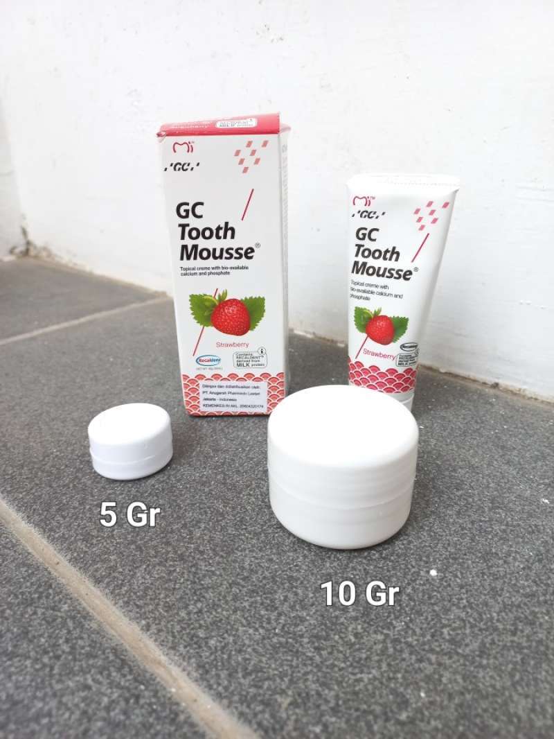 Jual Gc Tooth Mouse Share In Jar 5 Gram Free Spatula - Mint Di Seller ...