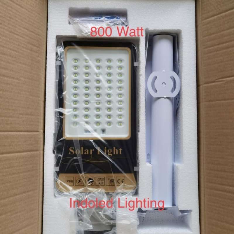 Jual Lampu Jalan Tenaga Surya 800 Watt 800w Lampu Pju Solar 2 In 1 800 ...