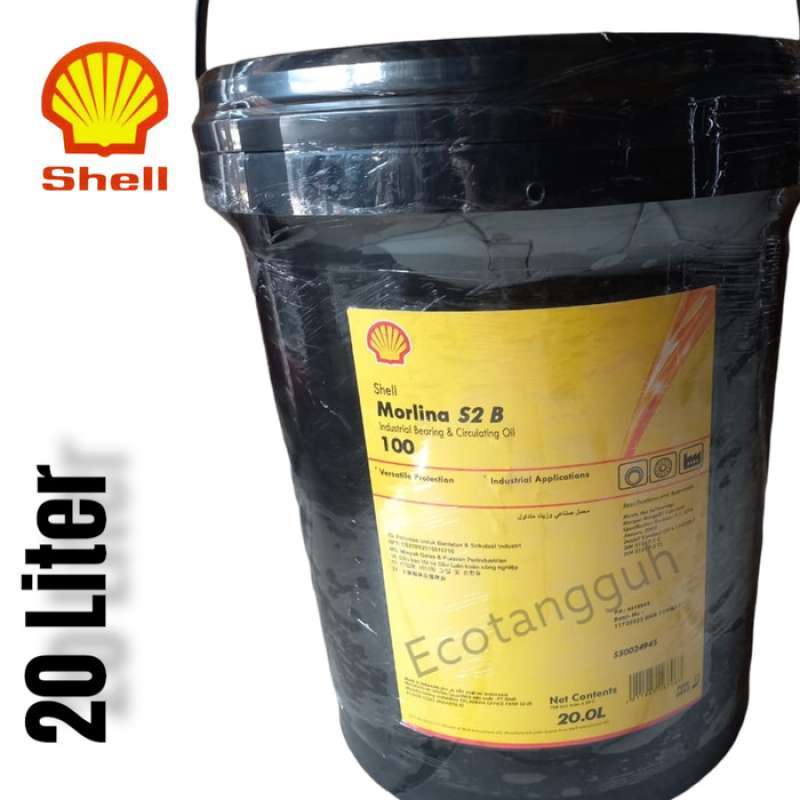 Promo Circulation Oil Shell Morlina S2 B 100 Pelumas Iso Vg 100 Terbaru ...