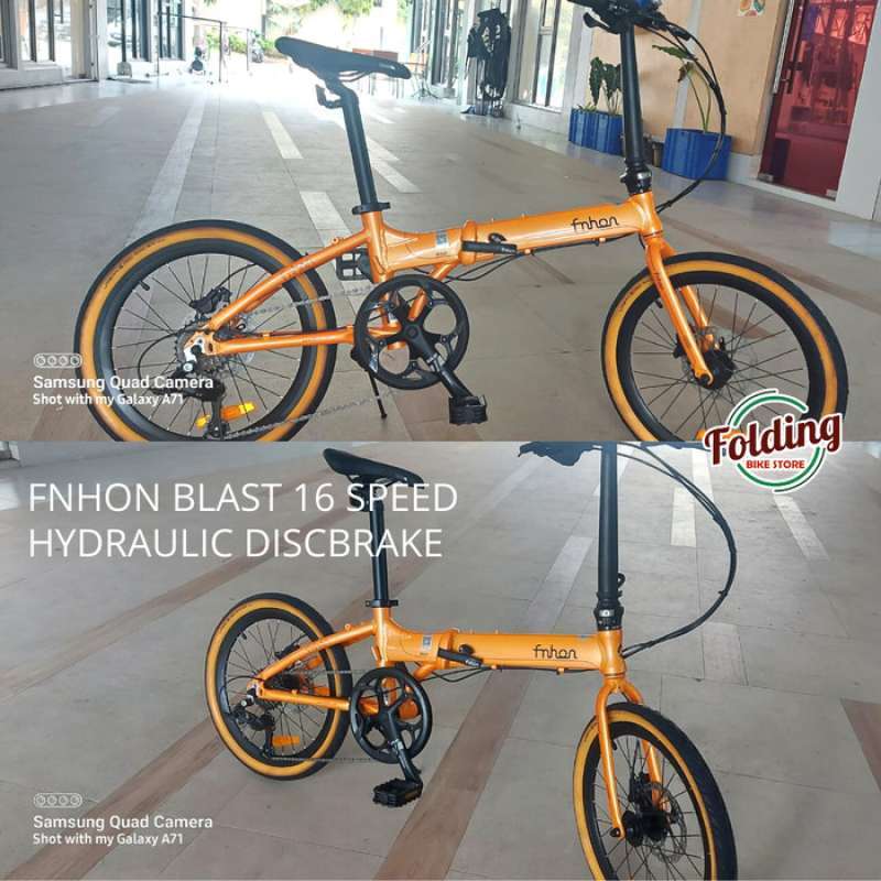 Jual Promo Sepeda Lipat Fnhon Blast 20 Inch Discbrake Not Gust Storm Freedom Blackglossy Di Seller Bayanaka Rawa Buaya Kota Jakarta Barat Blibli