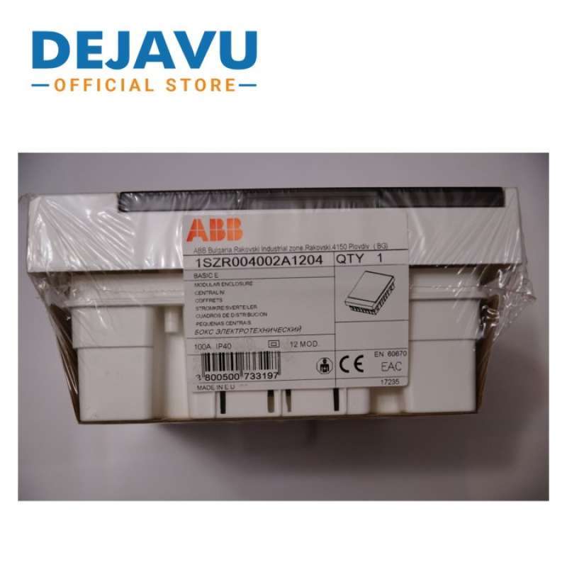 Promo Abb Basic E Mcb Box Inbow - Recessed 12 Lines/modul/set Diskon 17 ...