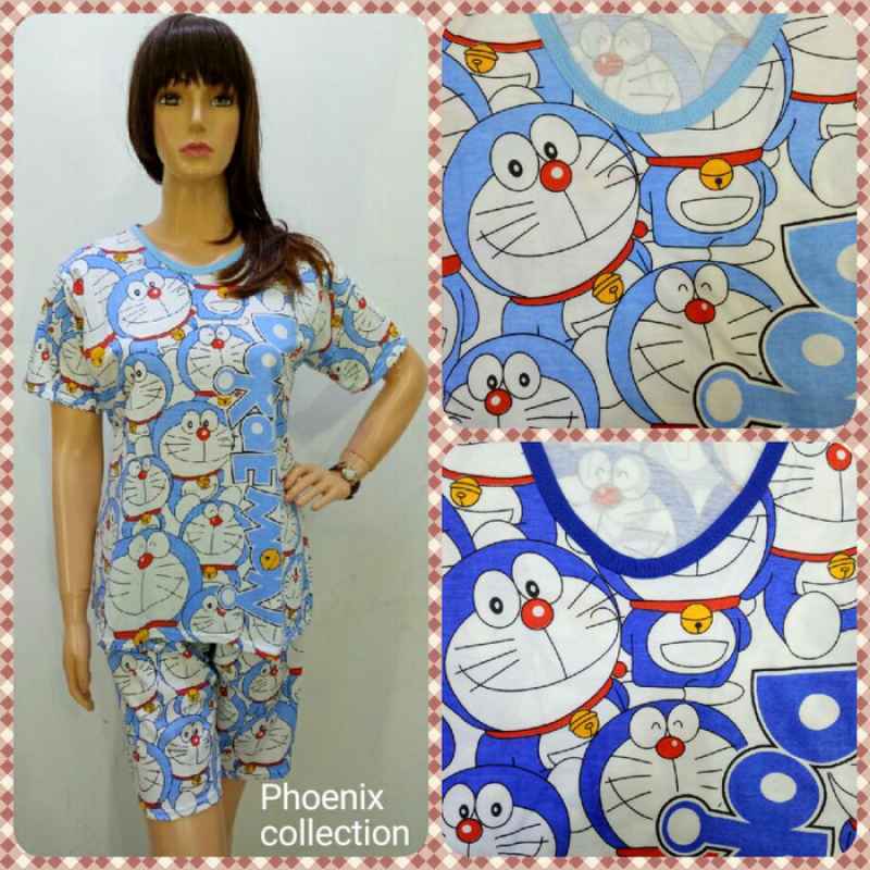 Jual Stelan Baju Tidur Pendek Doraemon Di Seller Zati Shop Cengkareng Timur Kota Jakarta Barat Blibli