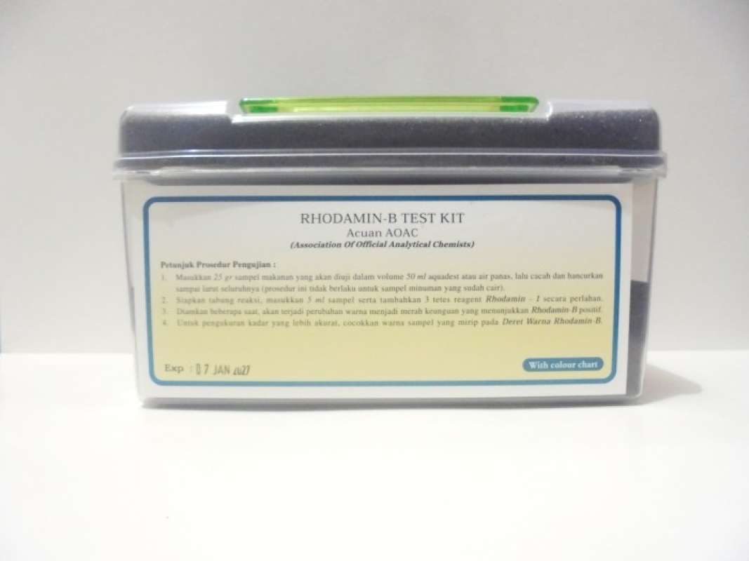 Leak Test Rhodamine Promo Testkit Kuantitatif Rhodamine B 100 Test / Uji Kuantitatif ...
