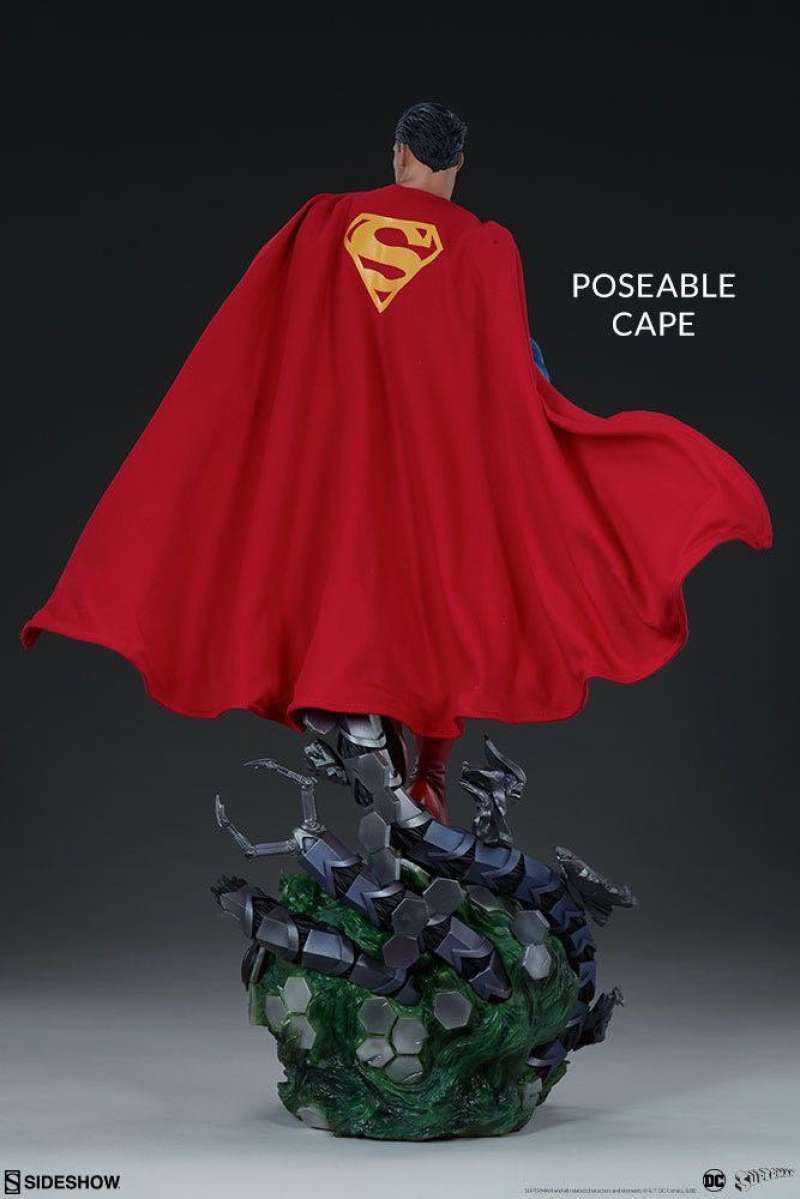 Jual Statue Sideshow Collectibles 66cm Superman With Braniac Base ...