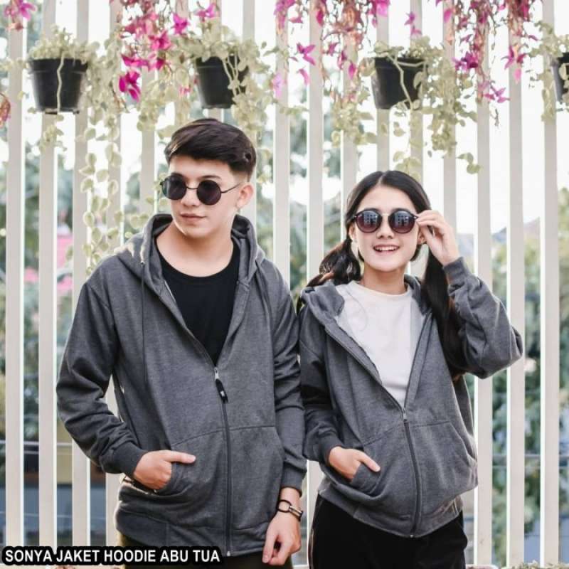 Jaket hoodie couple new arrivals