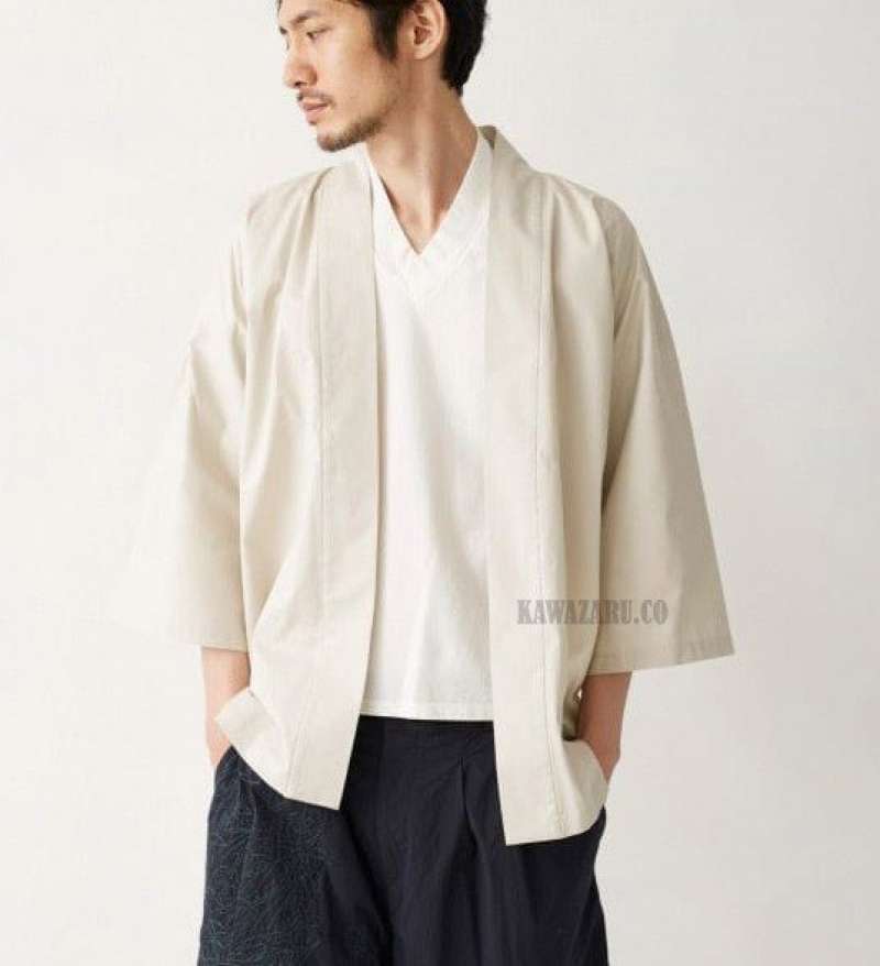 Jual Outer Outwear Kimono Cardigan Blazer Jepang Korea Pria Cowo Cream Plos Brown Sugr M Di Seller May Id Sukamanah Kota Tasikmalaya Blibli