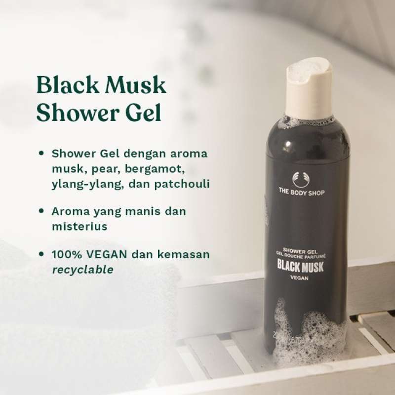 Jual The Body Shop Black Musk Shower Gel 250ml Di Seller Pro-id ...
