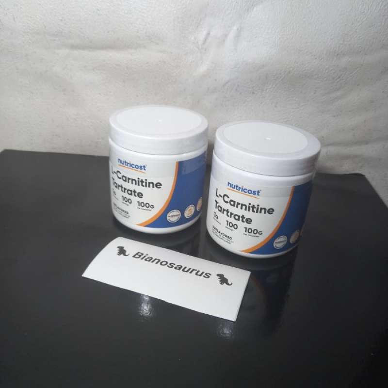 Nutricost L-Carnitine Tartrate Supplement 500mg, 240 Capsules 1000mg Per Serving