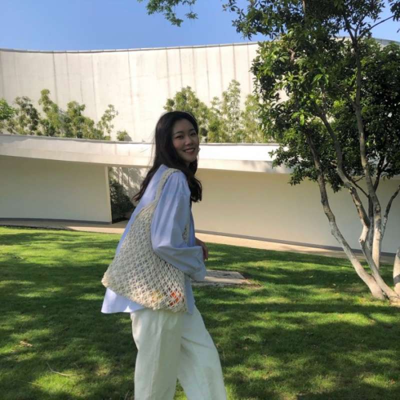 Jual Tc-59 Tas Jinjing Belanja Jerami Straw Rami Etnik Tradisional ...