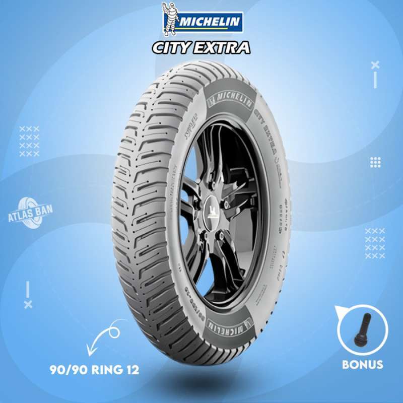 Ban Motor MICHELIN CITY EXTRA 90/90 Ring 12 Tubeless