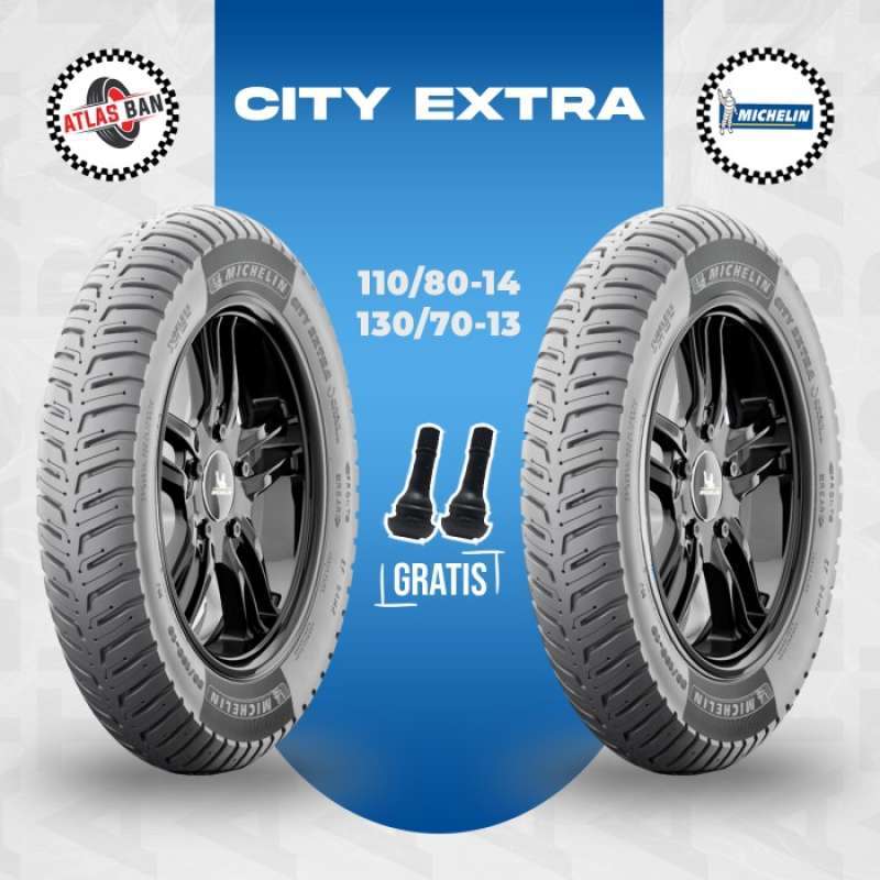 Paket Ban Motor HONDA ADV MICHELIN CITY EXTRA 110/80-14 130/70-13