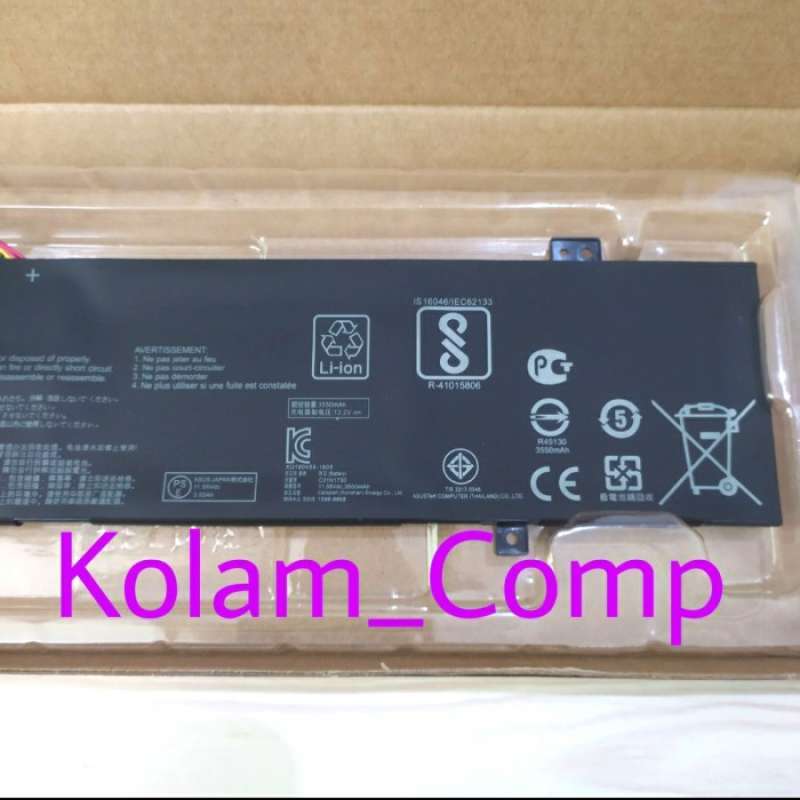 11.55V 42Wh C31N1733 Laptop Battery for ASUS VivoBook Flip 14 TP412 TP412UA TP412FA TP412UA-EC039T EC059T EC036T EC053T EC089T EC069T EC141T EC207T EC249T T TP412 FA-EC707T EC326T EC756T EC757T EC752T