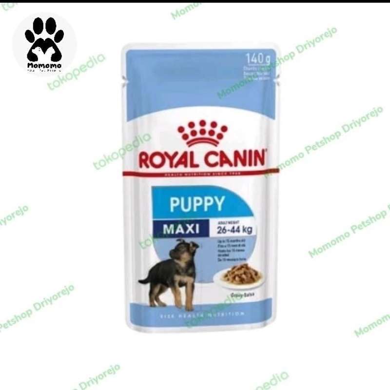 Jual Royal Canin Dog Maxi Puppy 140gr Pouch Wet Food Di Seller