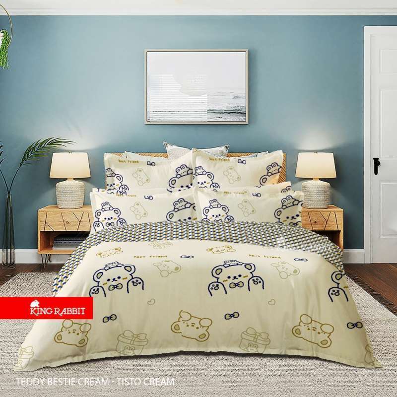Promo [mega Anniv] King Rabbit Bamboo Collagen Teddy Bestie Cream Sprei ...