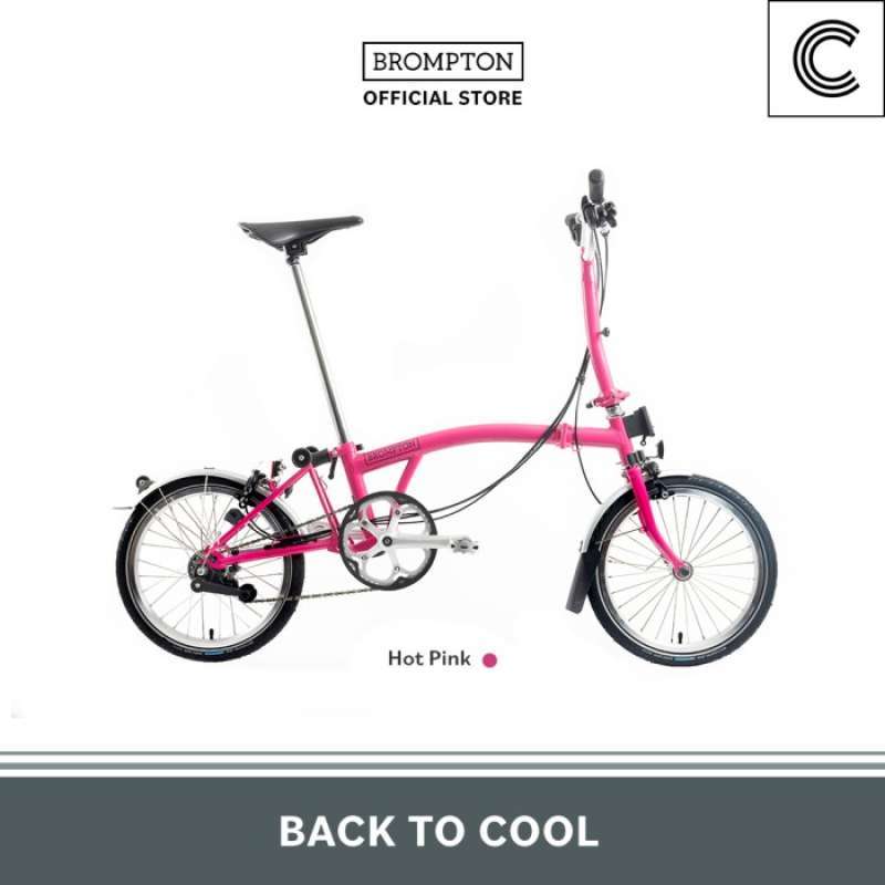 Brompton hot pink 2025