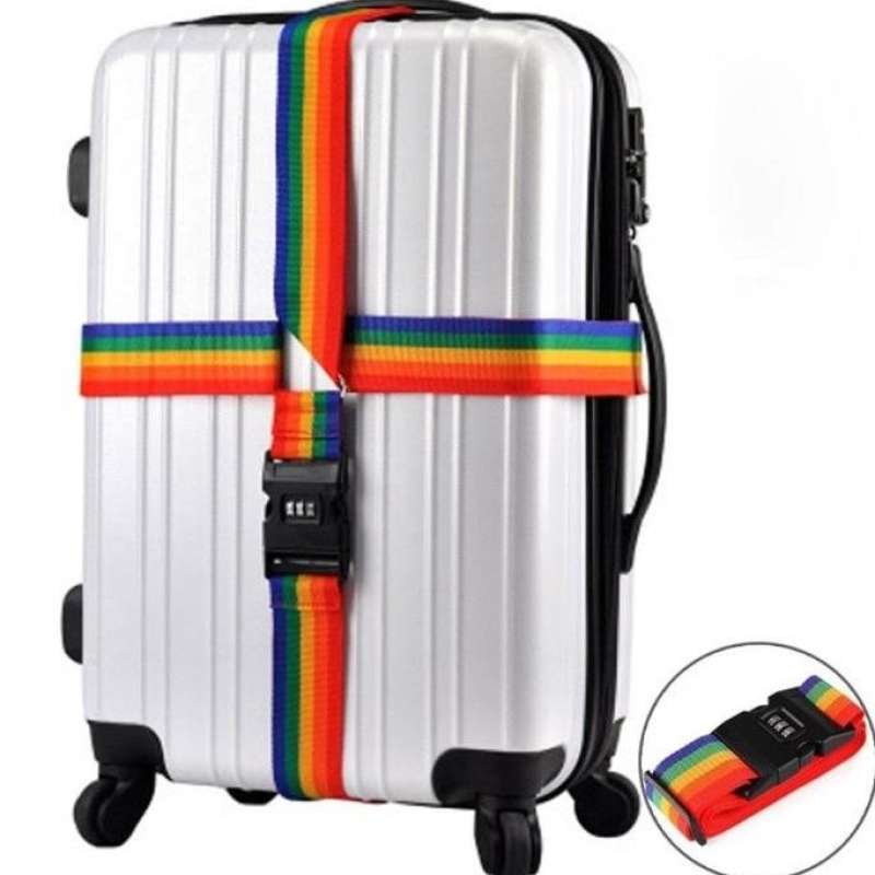 Jual Tali Pengunci Koper Safety Lock Luggage Strap Pengaman Koper Di ...