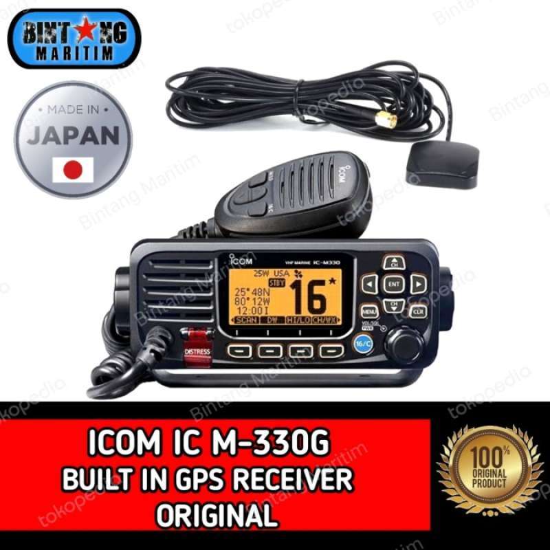 Ricetrasmettitore VHF Nautico ICOM IC-M330G Con GPS Integrato | Classe D DSC - IPX7 Nero - Foto 9