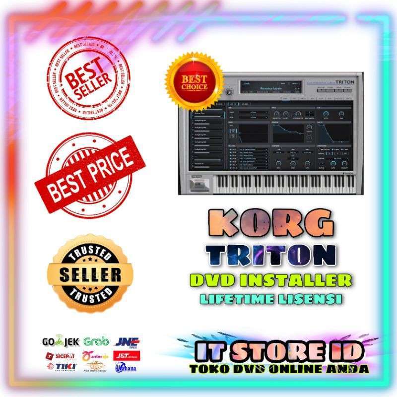 Promo Korg Triton Vst Instrument Lifetime Lisensi Diskon 10% Di Seller ...