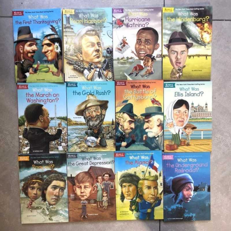 Jual What Was? Series Book/ Buku What Was Where Is/ Who Was Di Seller