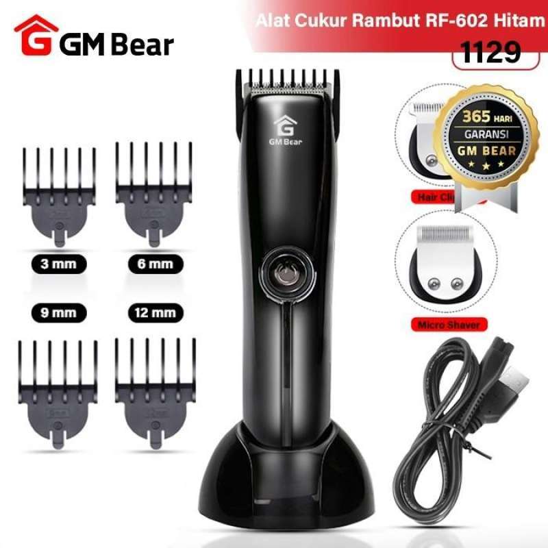 Jual Gm Bear Alat Cukur Rambut Profesional 1129-professional Hair ...