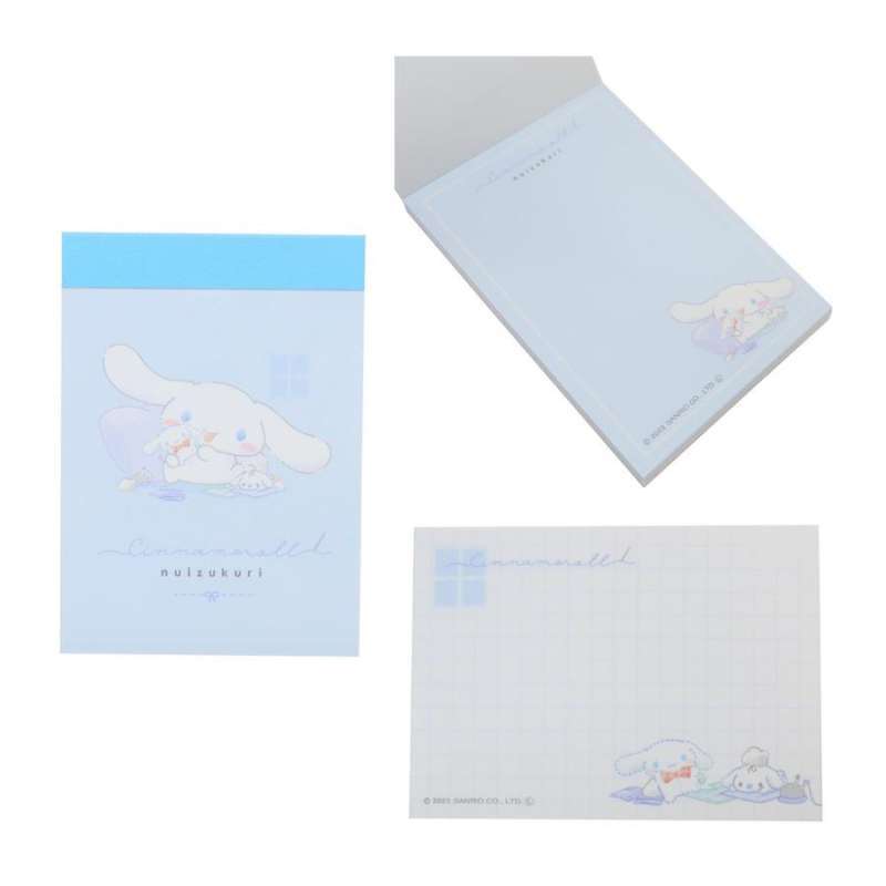 Jual Mini Memo Pad Sanrio Stuffed Dolls Nuizukuri Notepad Limited ...