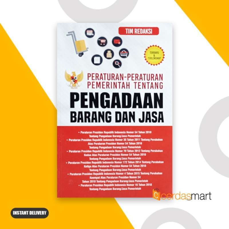 Jual Peraturan-peraturan Pemerintah Tentang Pengadaan Barang Dan Jasa ...