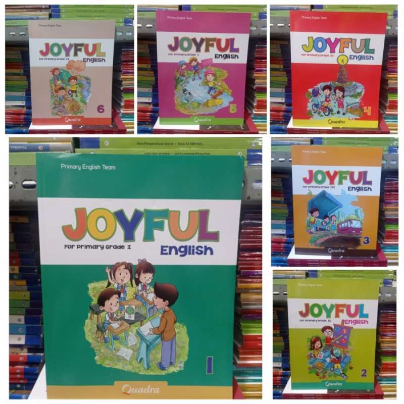 Jual Buku Joyful English For Primary Grade Kelas 1 2 3 4 5 6 Revisi