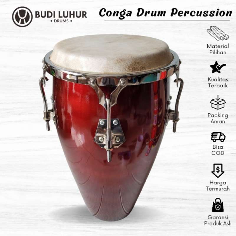 Jual Alat Musik Jazz Conga Tumba Quinto Bongo Drum Ukuran Mini Tinggi