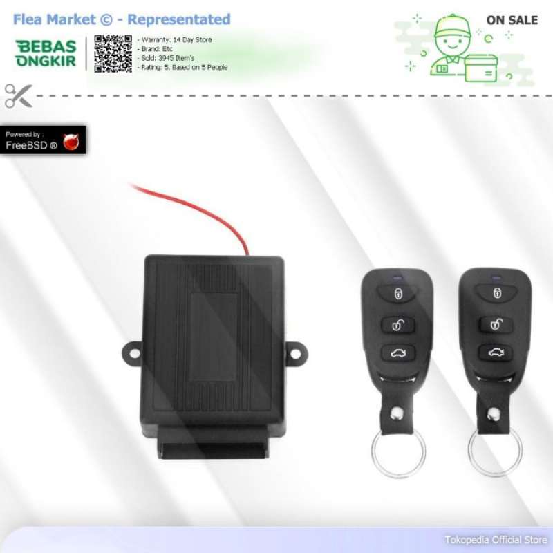 Promo Eunavi Keyless Remote Control Wireless Door Lock Mobil - D-402 ...