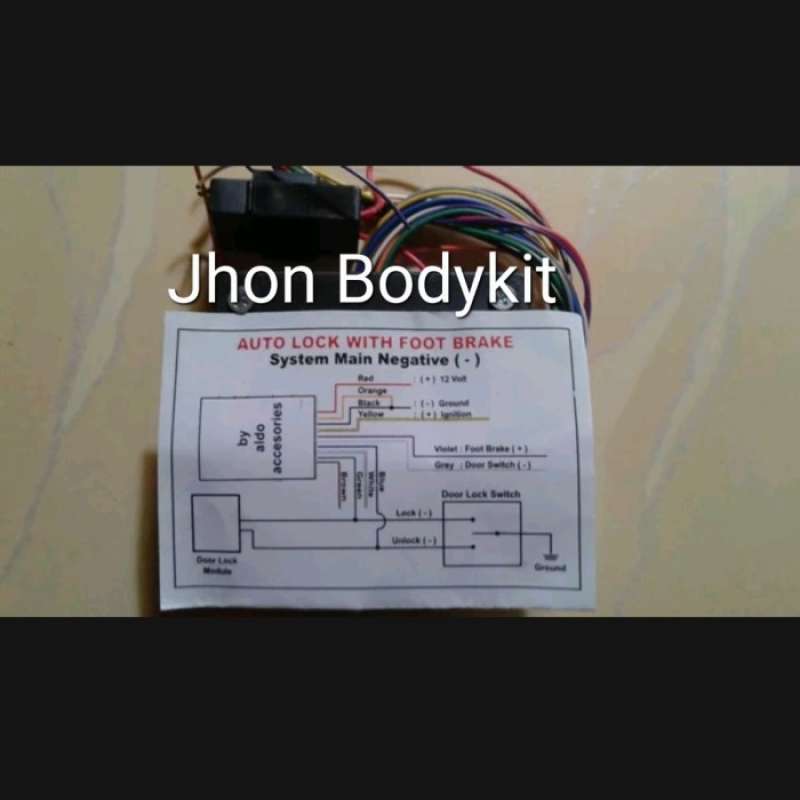 Auto Lock System Module Promo Modul Autolock / Auto Lock Module ( Kunci Mobil Otomatis ...