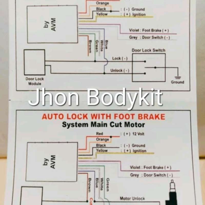Auto Lock System Module Promo Modul Autolock / Auto Lock Module ( Kunci Mobil Otomatis ...