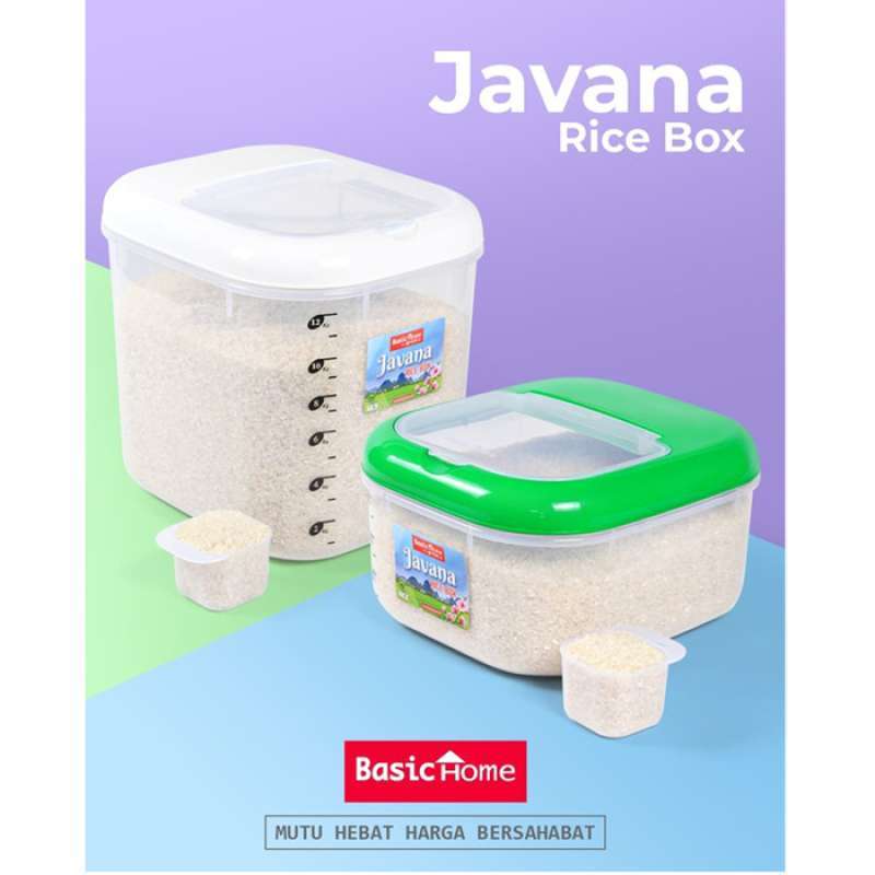 Promo Lion Star Basic Home Tempat Beras Javana Rice Box 12 Kg Brb-2 ...