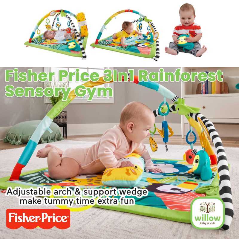 Baby Playmat Rainforest Play Mat Fisher Price Activity Gym Fisher