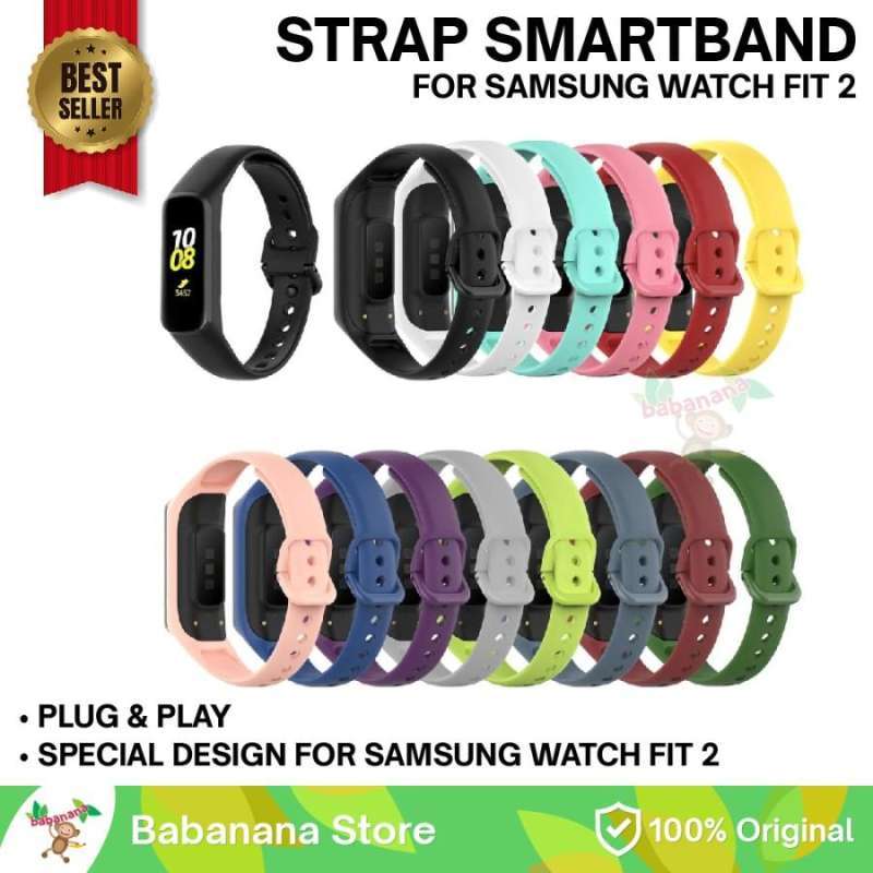 Strap Samsung Galaxy FIT SM R220 SM-R220 FIT2 Tali Silikon Rubber
